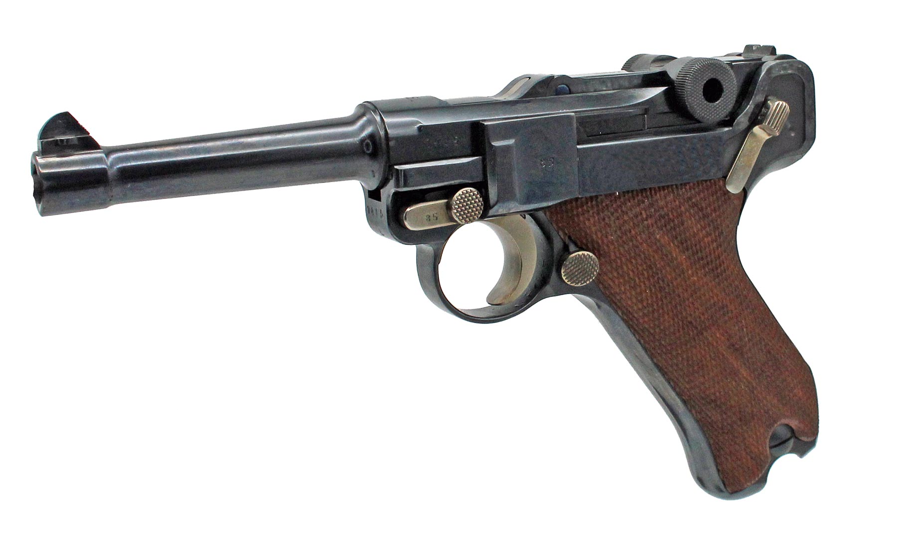 Pistole P08 aus 1936 von Mauser S/42